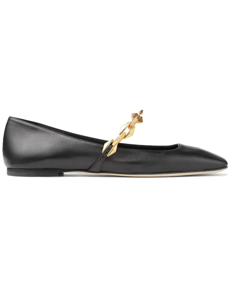Jimmy Choo Dianet Ballerinas - Schwarz Schwarz