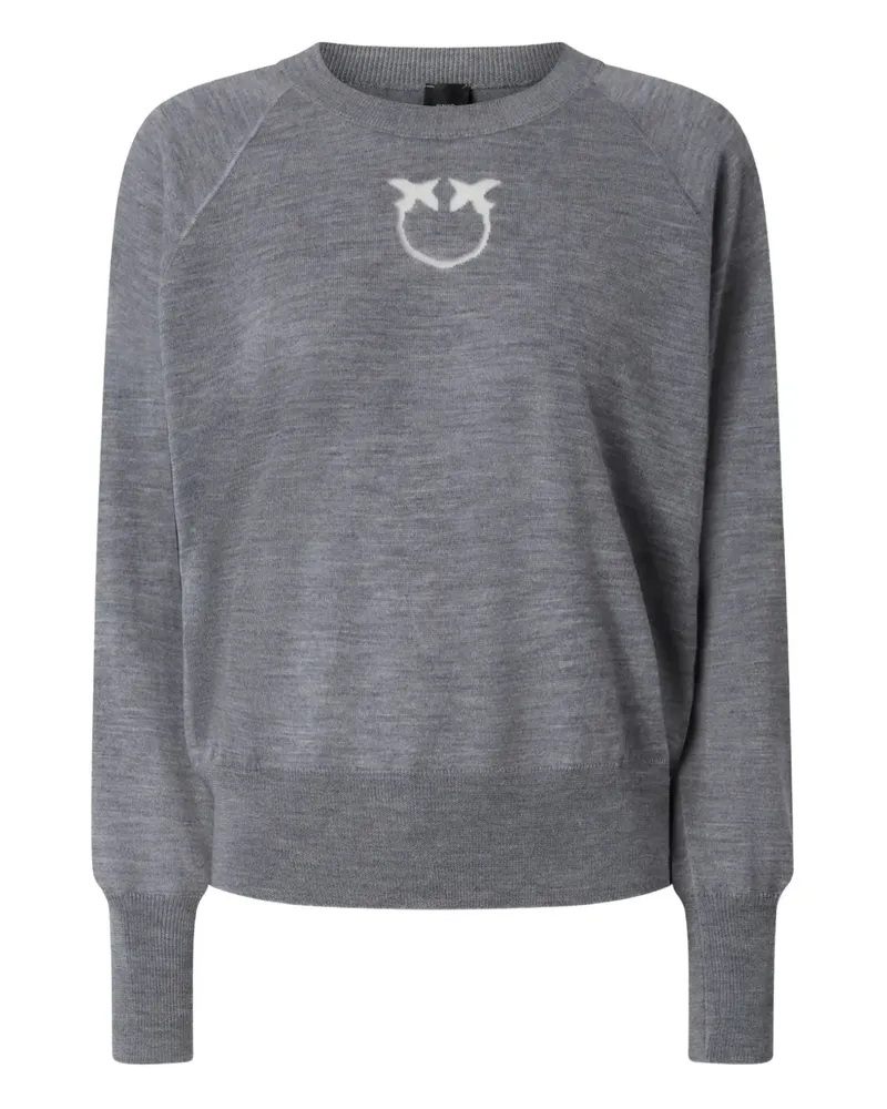 Pinko Lanzarote Pullover mit rundem Ausschnitt - Grau Grau