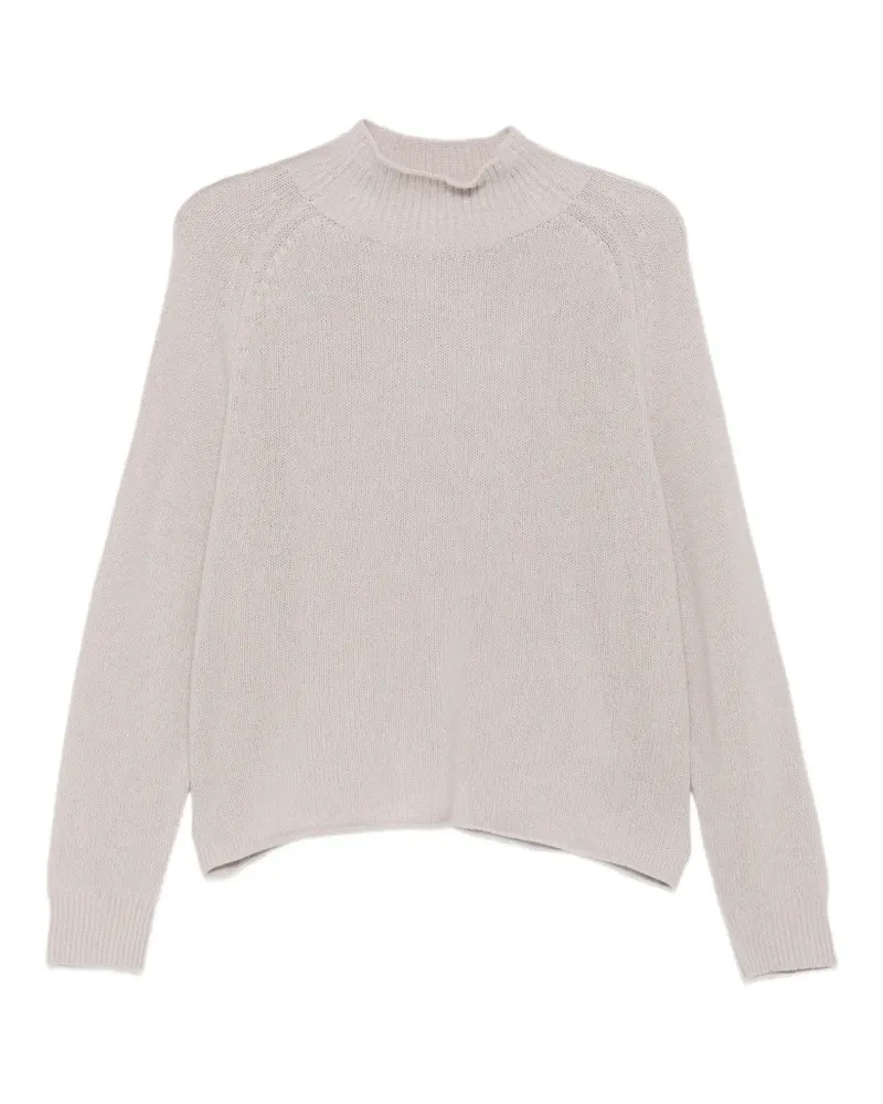 Luisa Cerano mock-neck raglan-sleeve sweater - Grau Grau