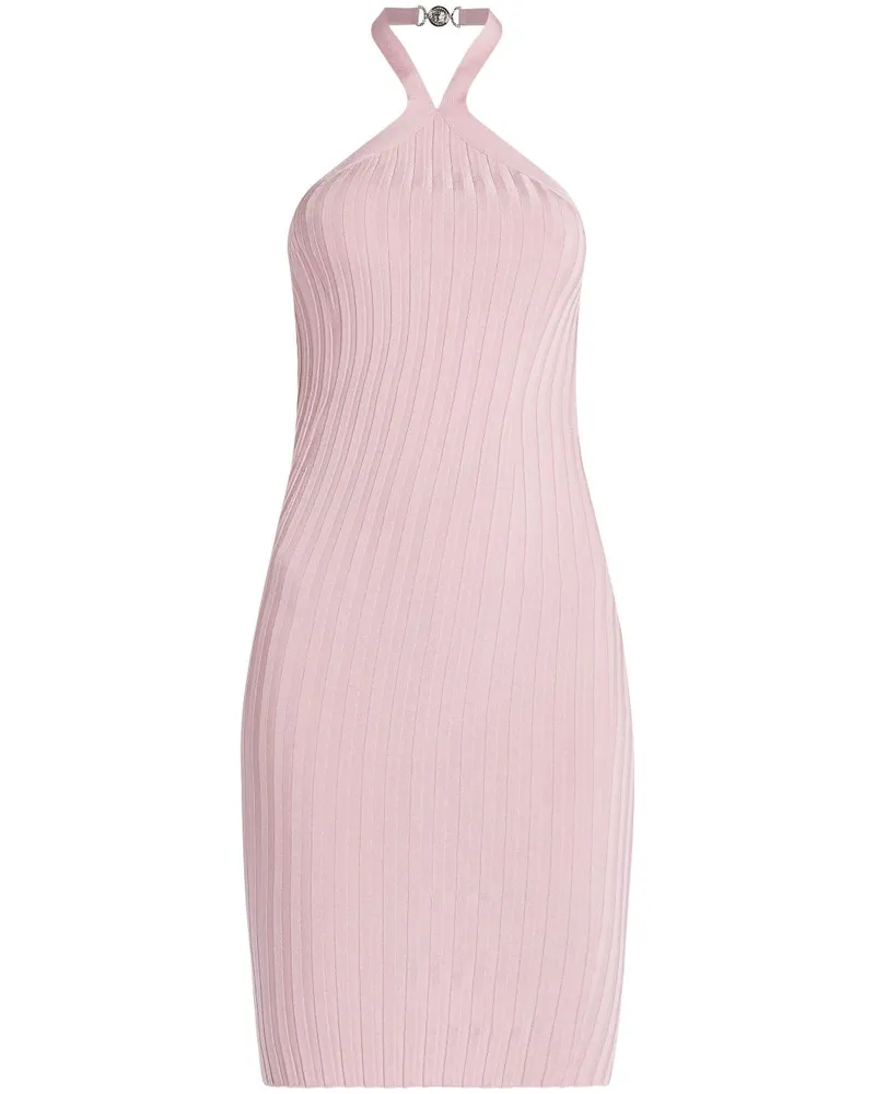 Versace Kleid mit Neckholder-Ausschnitt - Rosa Rosa