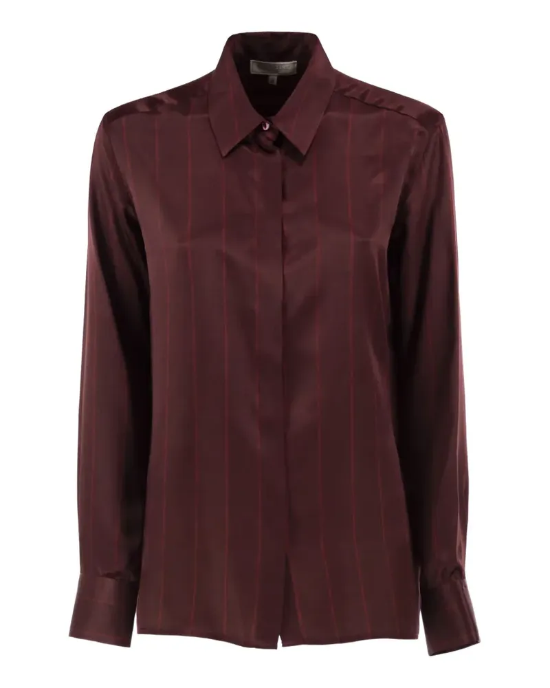 Antonelli Firenze vertical-stripe shirt - Rot Rot