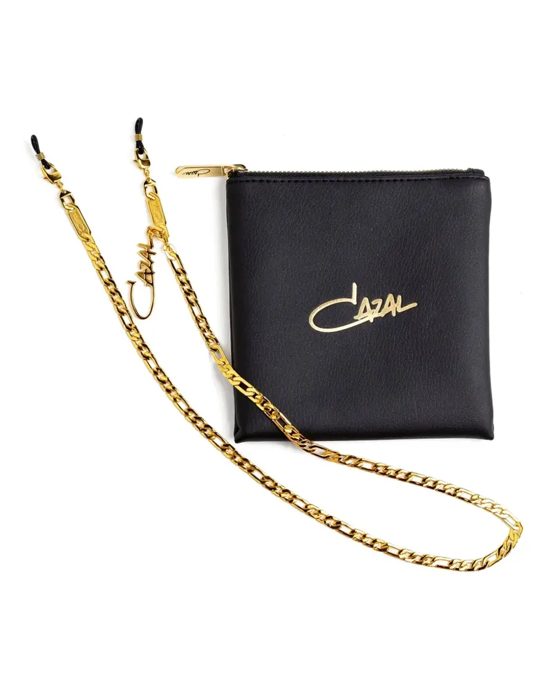 CAZAL Sonnenbrillenkette mit Logo-Anhänger - Gold Gold