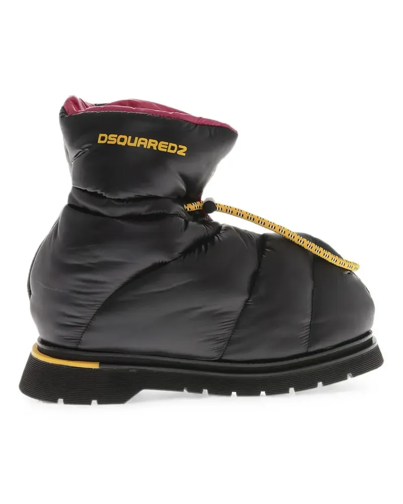 Dsquared2 padded ankle boots - Schwarz Schwarz