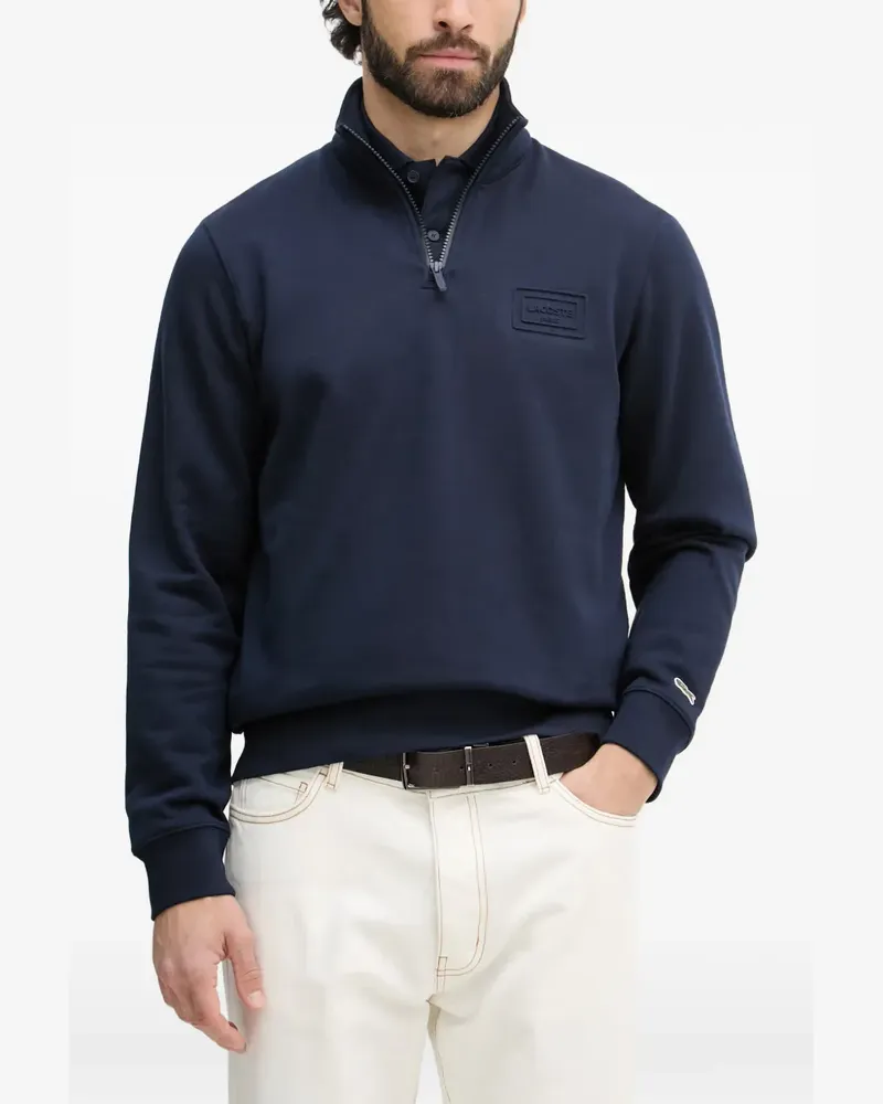Lacoste quarter-zip sweatshirt - Blau Blau