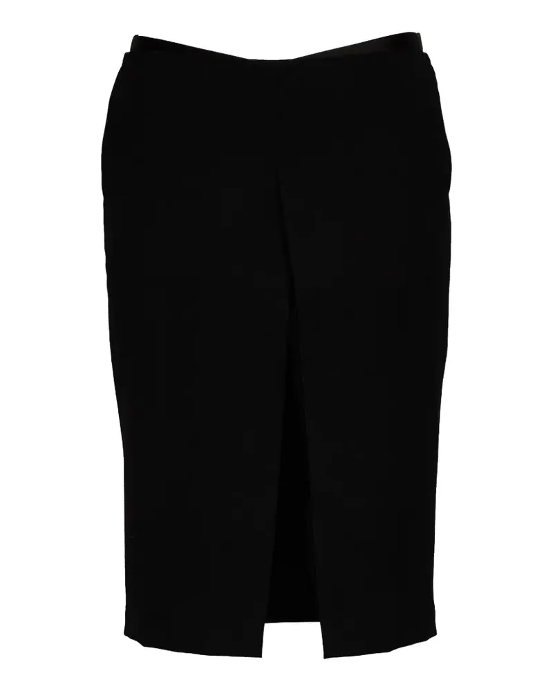 Dondup pencil midi skirt - Schwarz Schwarz