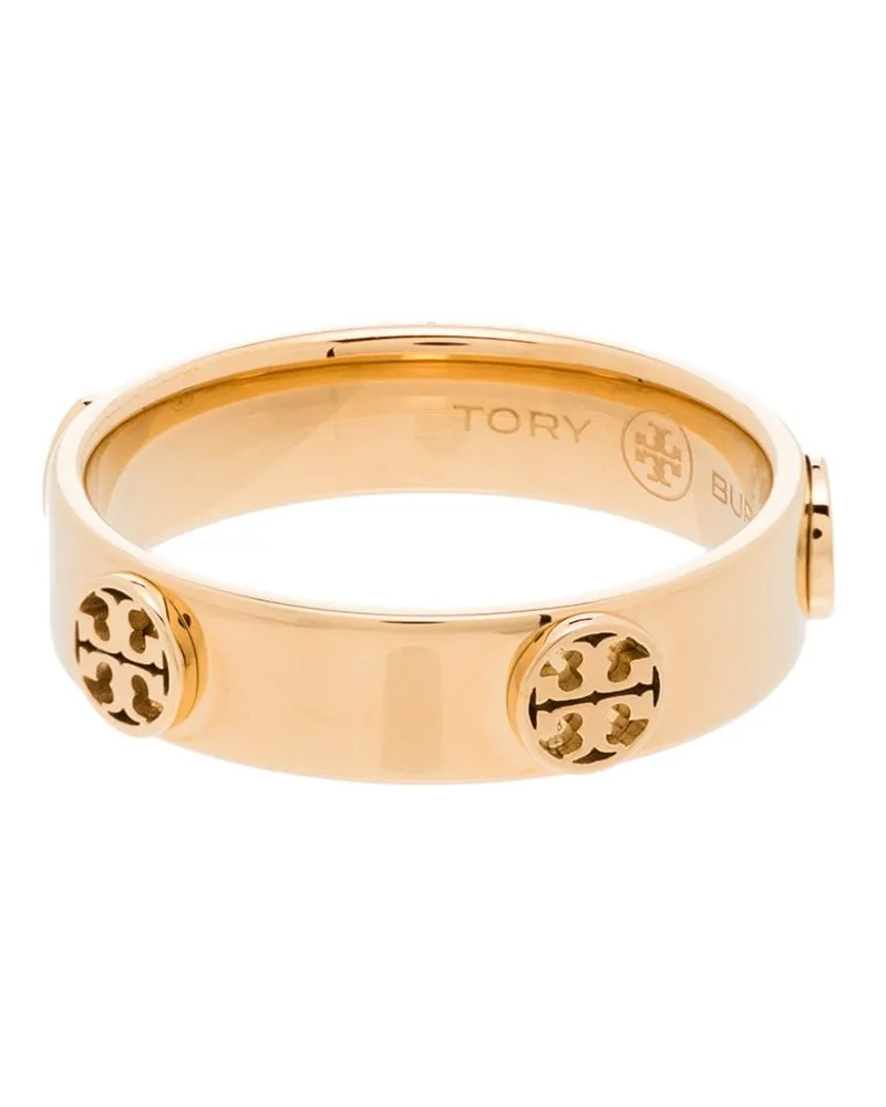 Tory Burch Ring mit Logos - Gold Gold