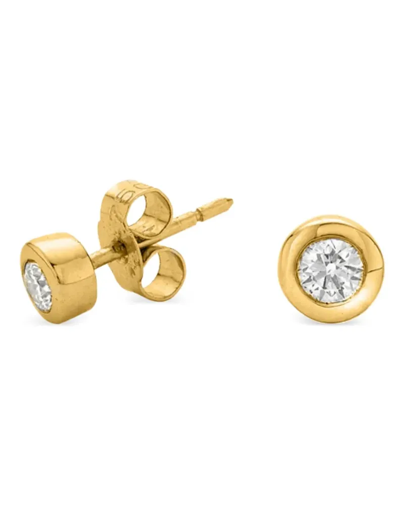 Dower & Hall 18kt Cascade Gelbgoldohrringe mit Diamanten Gold