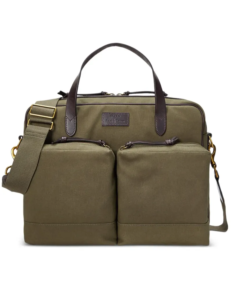 Ralph Lauren Kuriertasche mit Reißverschluss - Grün Grün