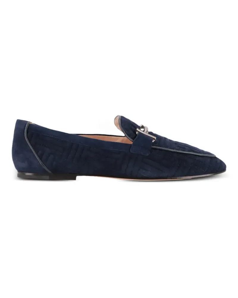 TOD'S Gesteppte T Timeless Loafer - Blau Blau