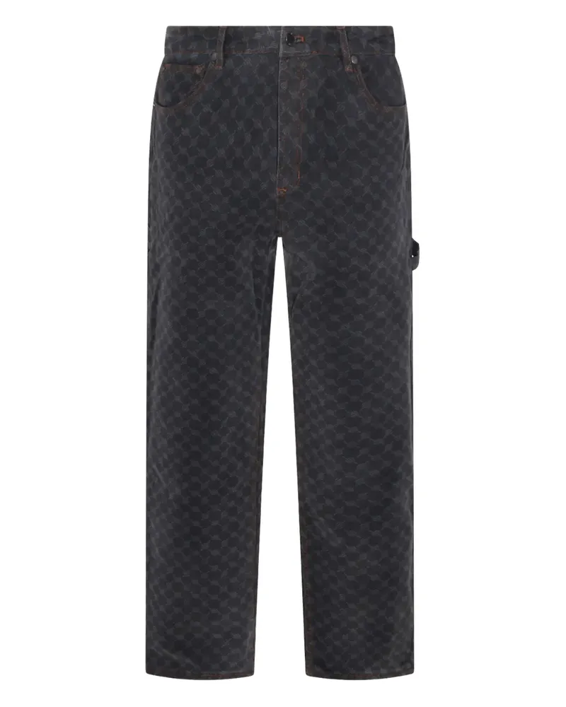 Daily Paper Amba monogram jeans - Grau Grau