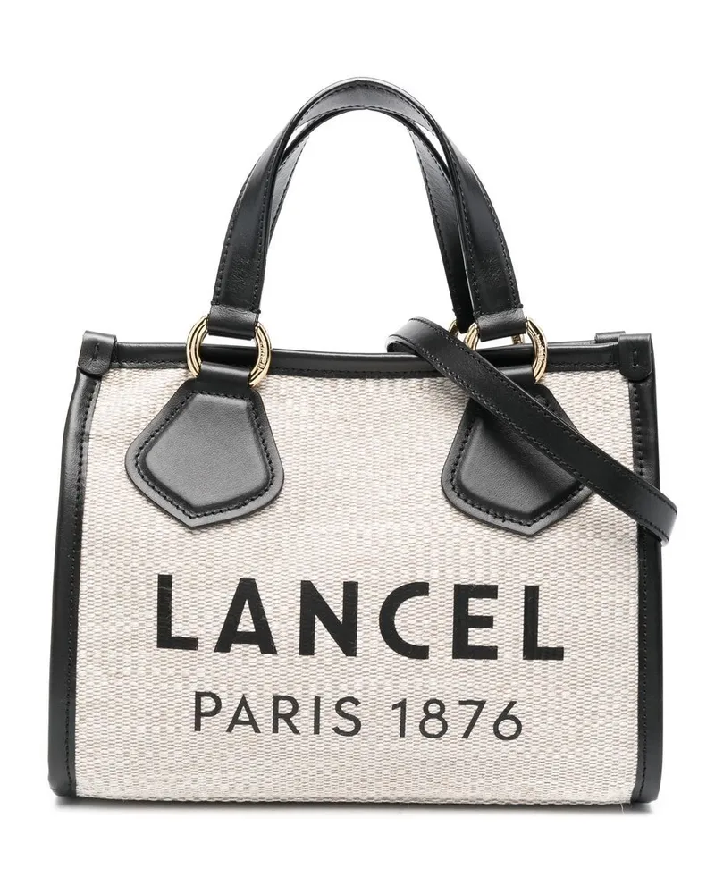 Lancel Shopper mit Logo-Print Nude