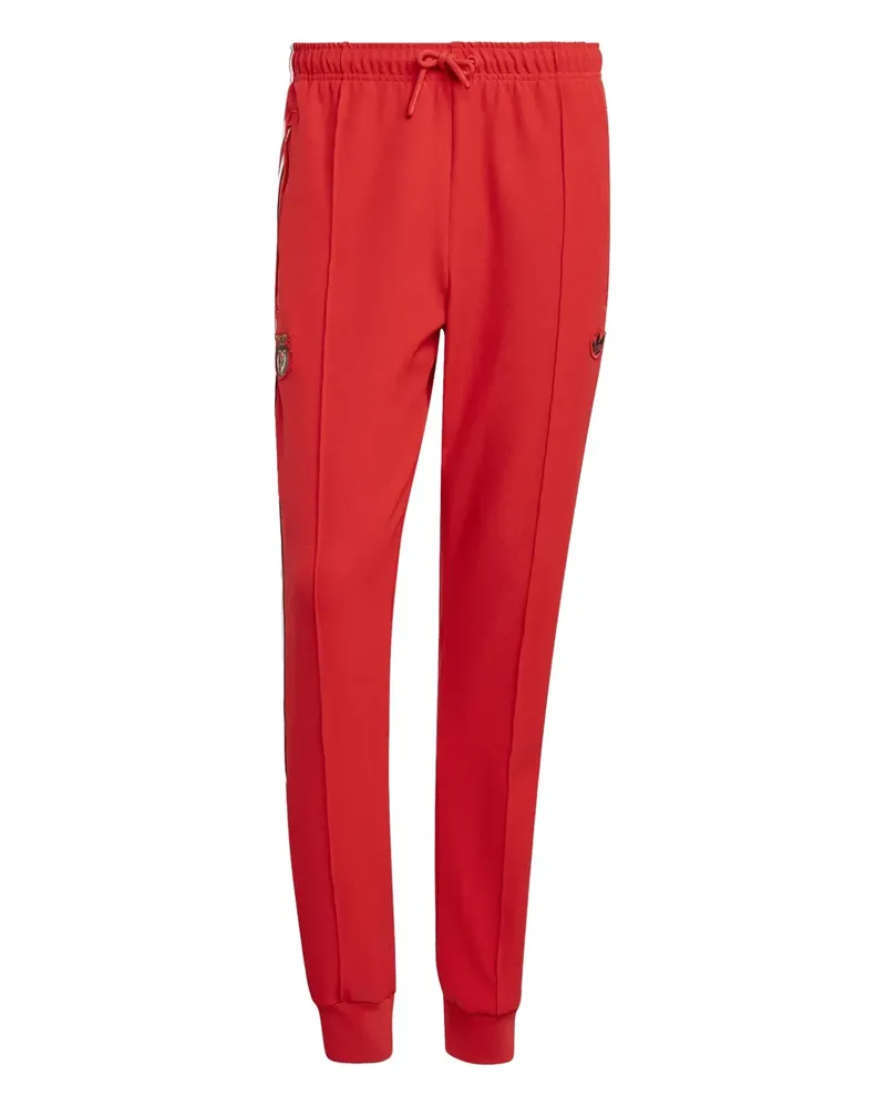 adidas x SLB Terrace Icons Jogginghose mit Seitenstreifen - Rot Rot