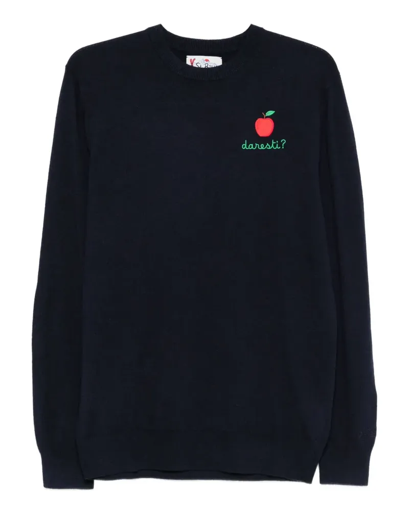 MC2 Saint Barth Heron Pullover - Blau Blau