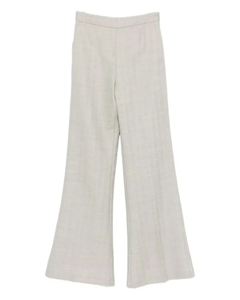 forte_forte flared trousers - Grau Grau