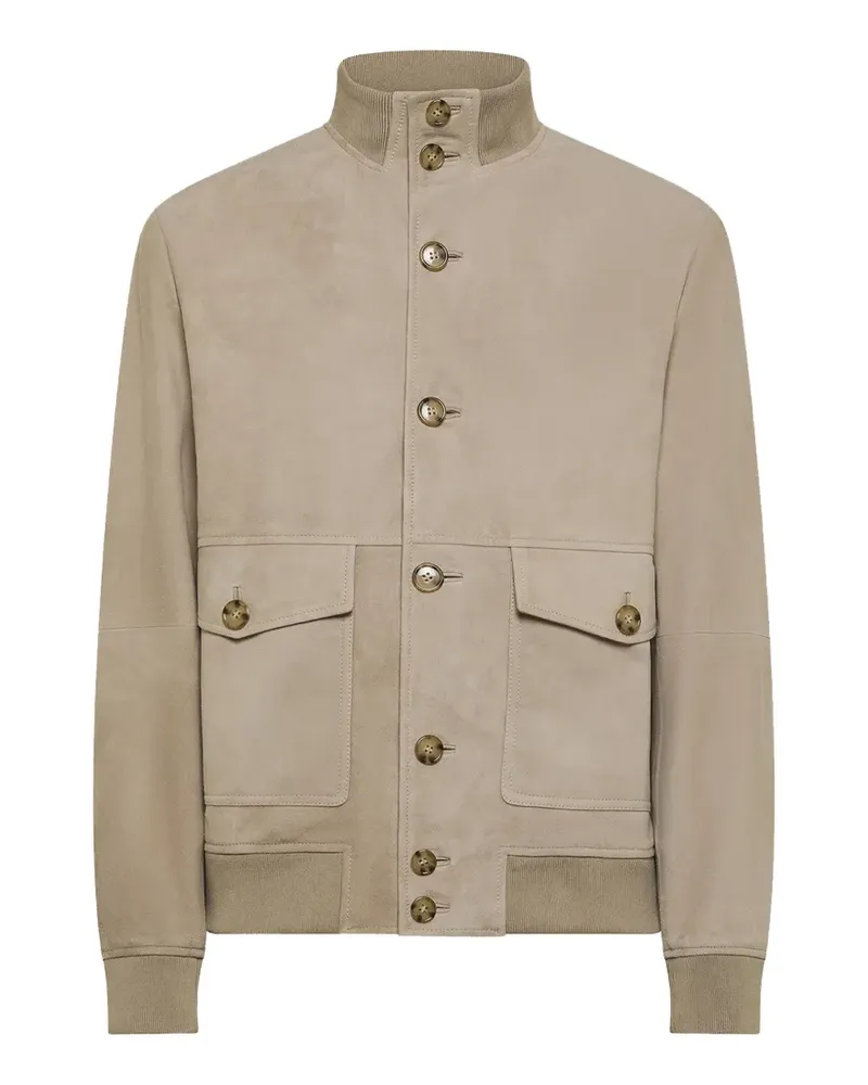 Seventy Jacke mit aufgesetzten Taschen - Nude Nude