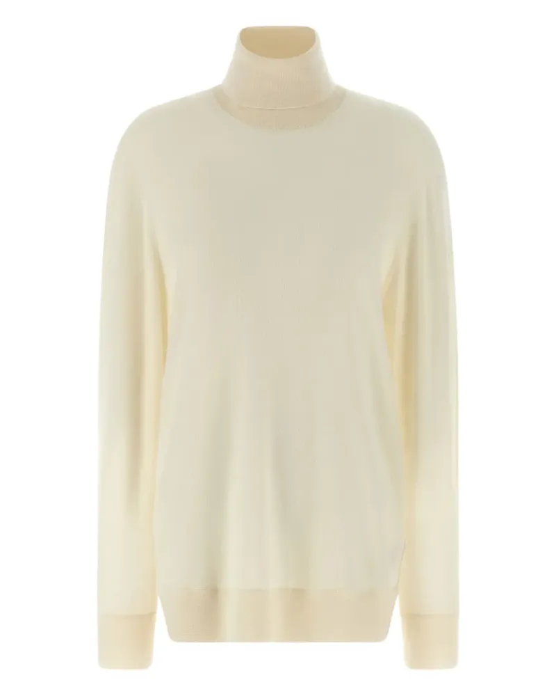 The Row Lizzy turtleneck sweater - Nude Nude