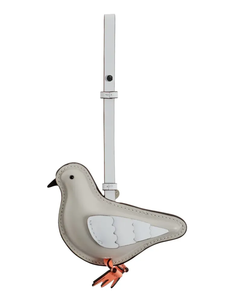 Kate Spade pigeon bag charm - Grau Grau