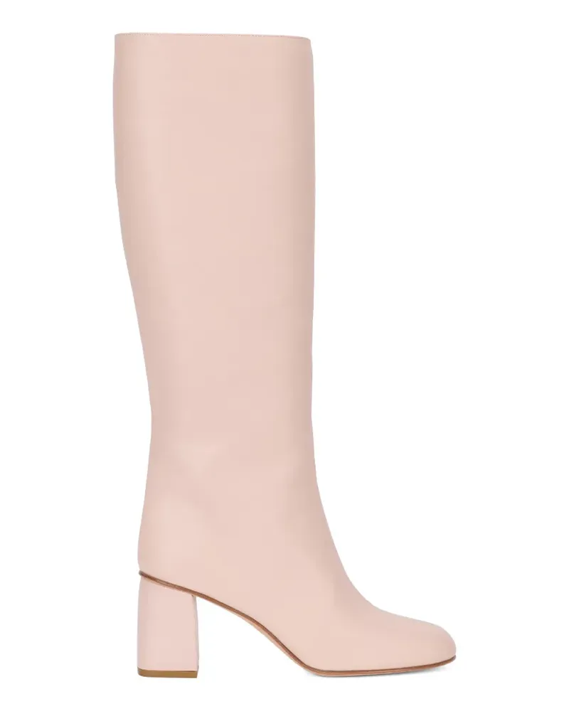 RED Valentino Stiefel mit Blockabsatz - Rosa Rosa
