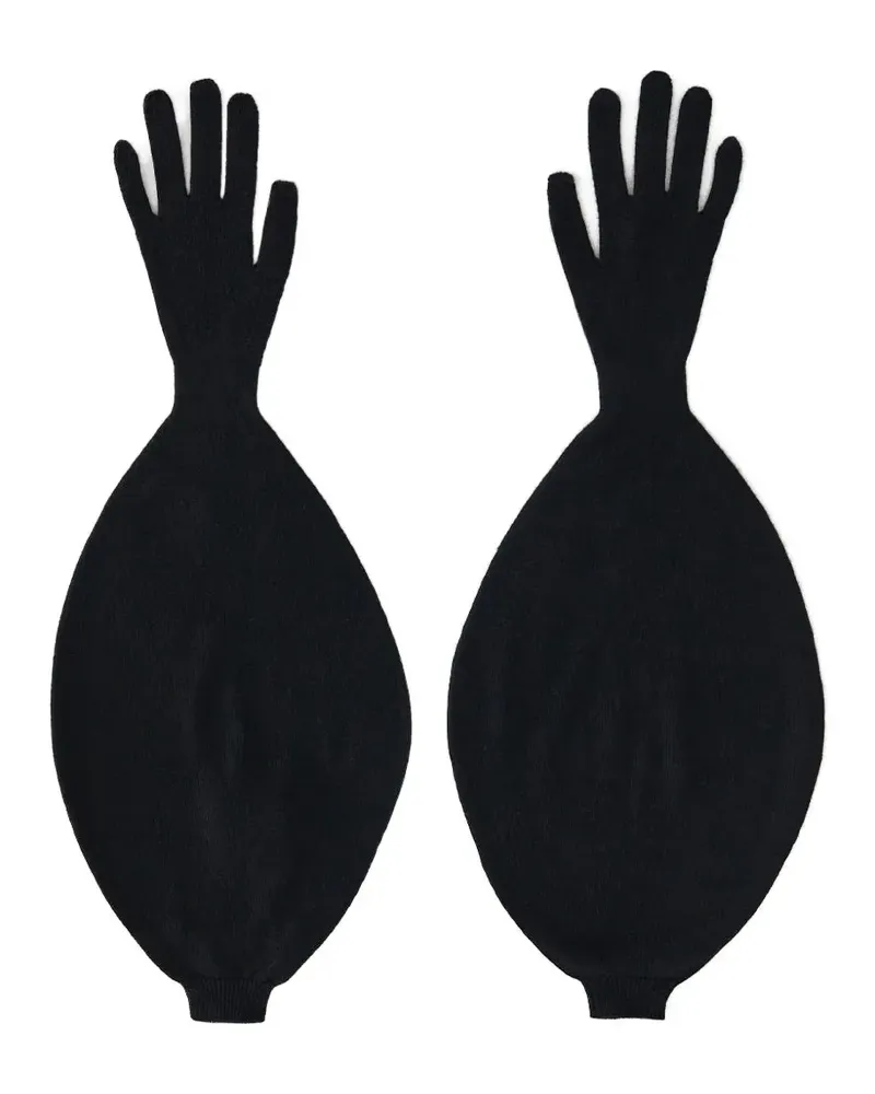 Paloma Wool hand detail gloves - Schwarz Schwarz