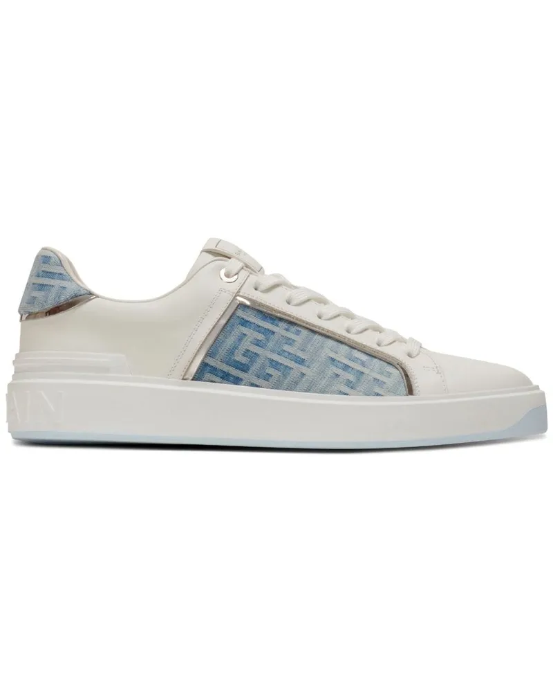 Balmain B-Court Sneakers - Weiß Weiß