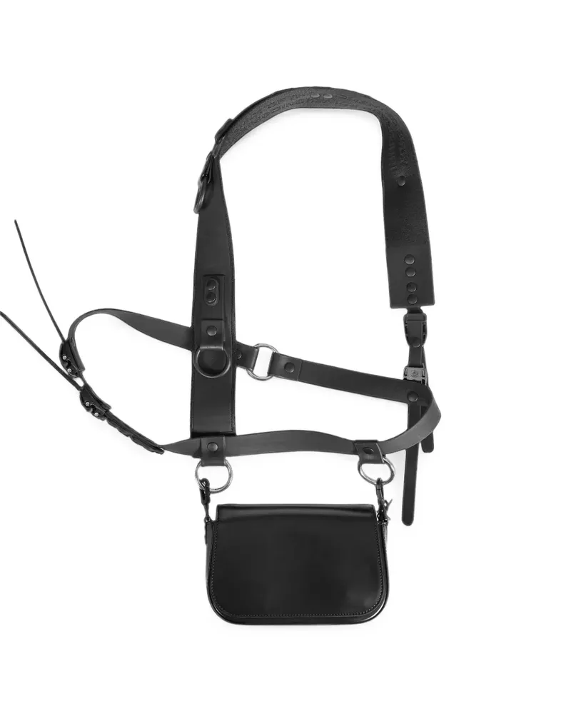 Junya Watanabe Innerraum harness-style belt bag - Schwarz Schwarz