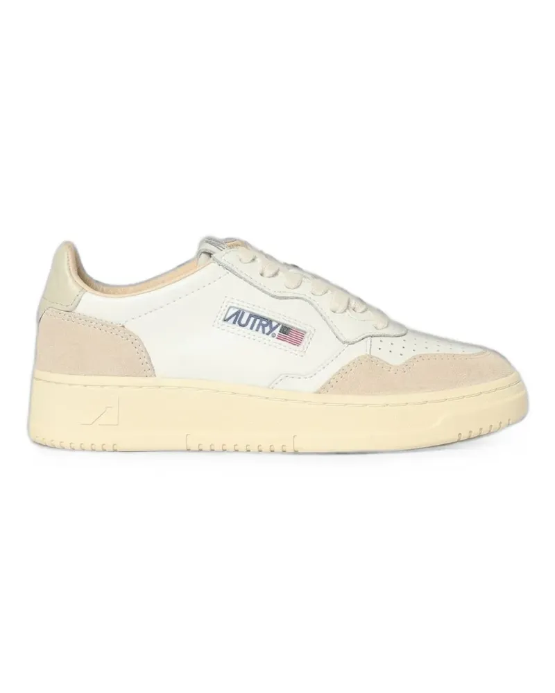 AUTRY Medalist Low panelled sneakers - Weiß Weiß