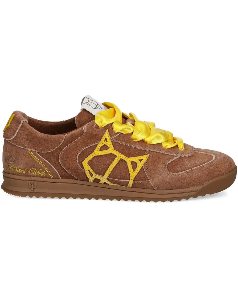 Naked Wolfe Exposure Sneakers aus Wildleder - Braun Braun