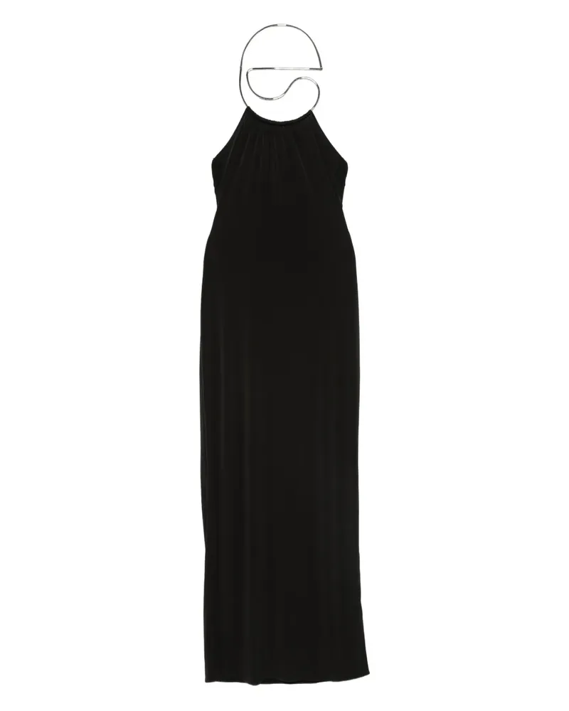COPERNI Maxikleid mit Neckholder - Schwarz Schwarz