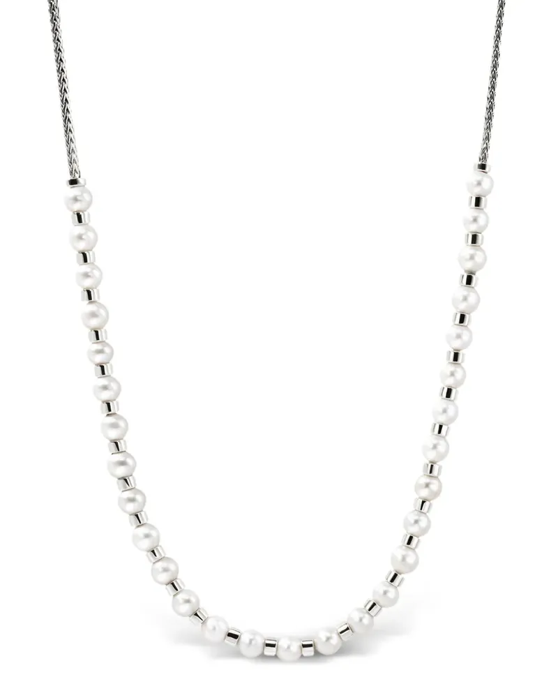 John Hardy JH Essential Perlenkette - Silber Silber