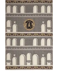 Fornasetti Plaid Facciata Quattrocentesca Decke Mehrfarbig