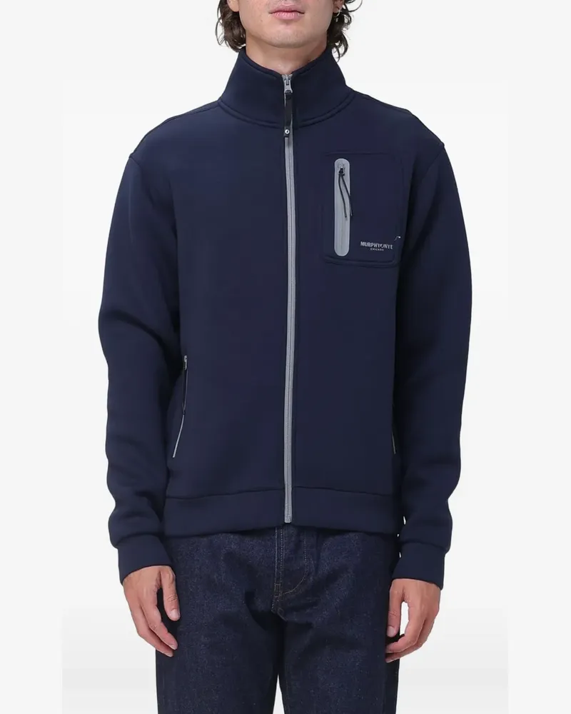 Murphy & Nye Pullover mit Stehkragen - Blau Blau