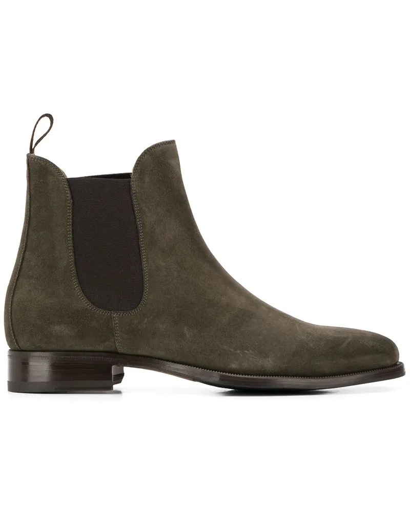 Scarosso Chelsea-Boots - Grün Grün