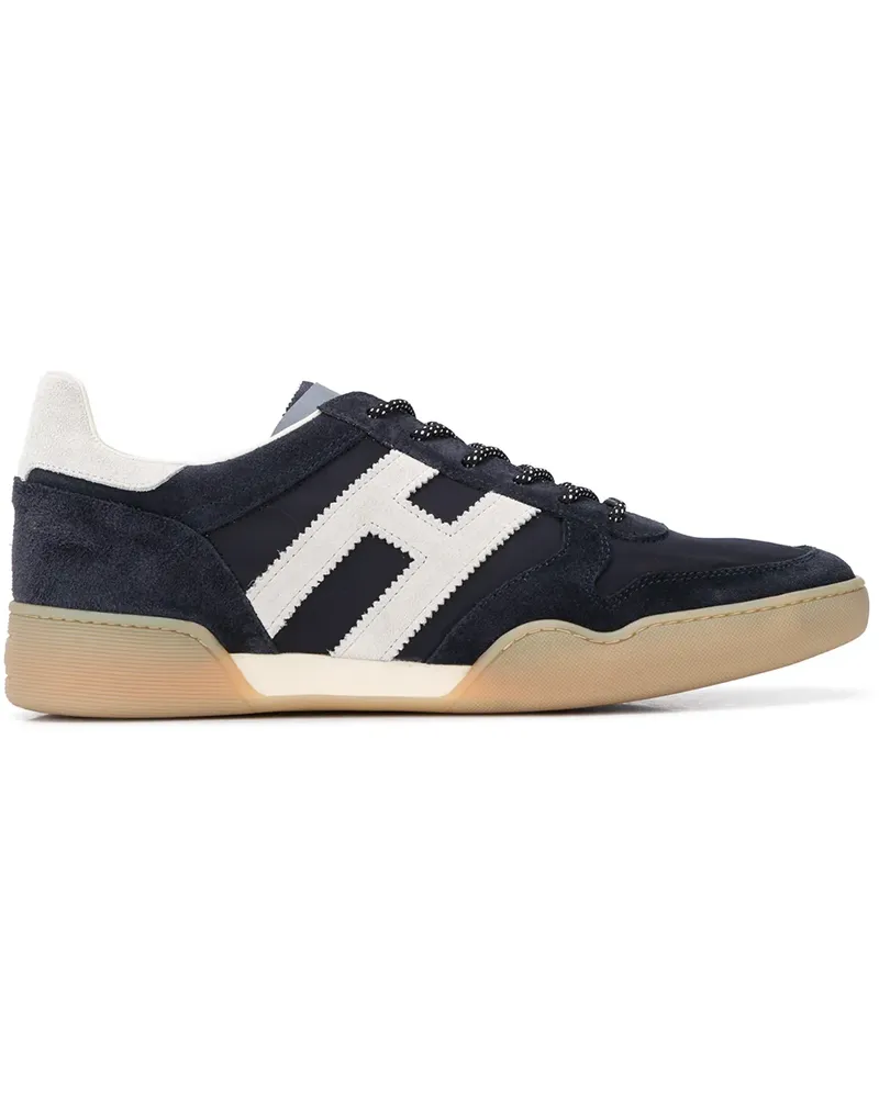 Hogan H357' Sneakers mit Monogramm - Blau Blau