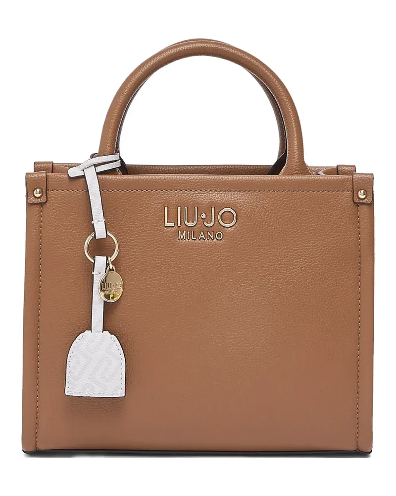 Liu Jo Handtasche mit kleinem Anhänger - Braun Braun