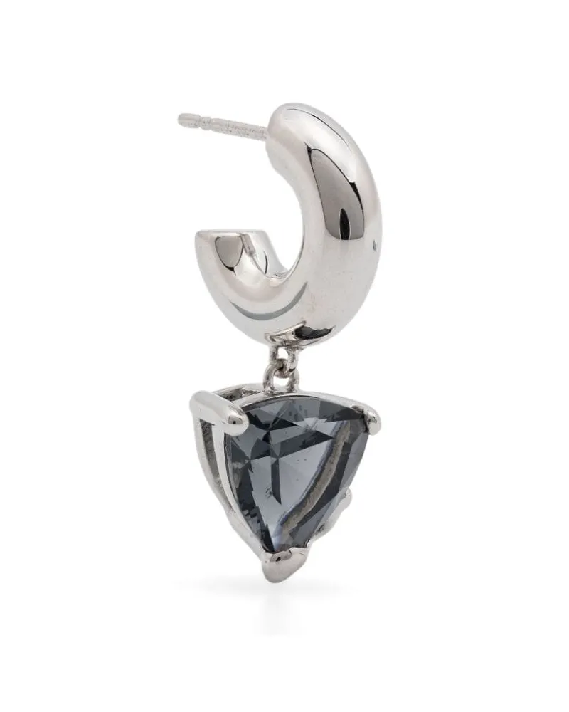Maria Black Omotesando Ramune hoop earring - Silber Silber
