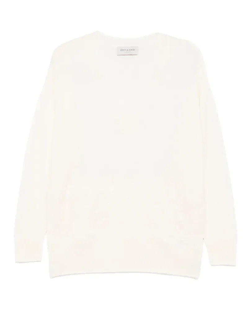 Ermanno Scervino v-neck sweater - Weiß Weiß
