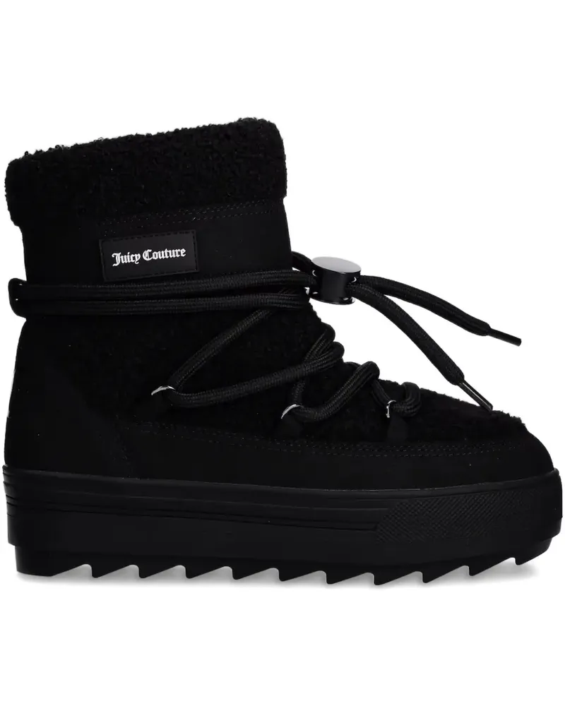 Juicy Couture Schneestiefel mit Logo-Detail - Schwarz Schwarz