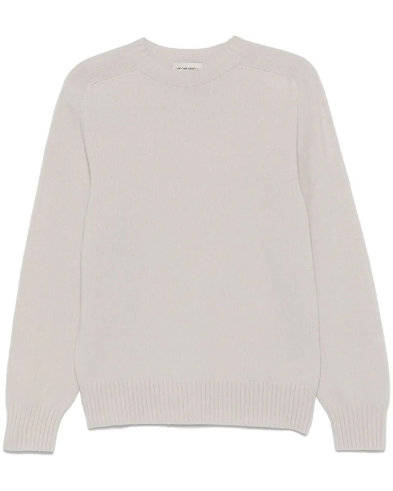 Officine Generale Pullover aus Schurwolle - Nude Nude