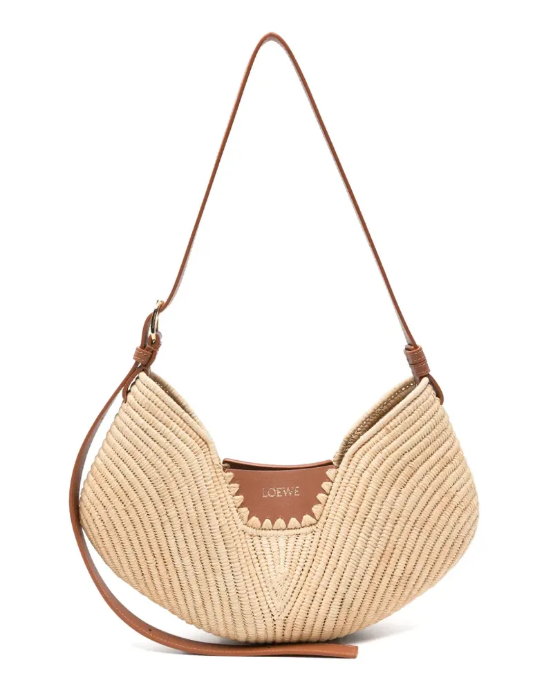Loewe Mittelgroße Swing Schultertasche - Nude Nude