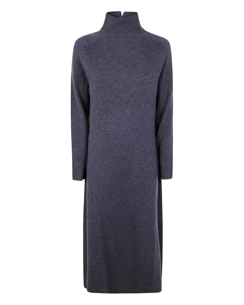 Antonelli Firenze Midikleid mit Stehkragen - Grau Grau