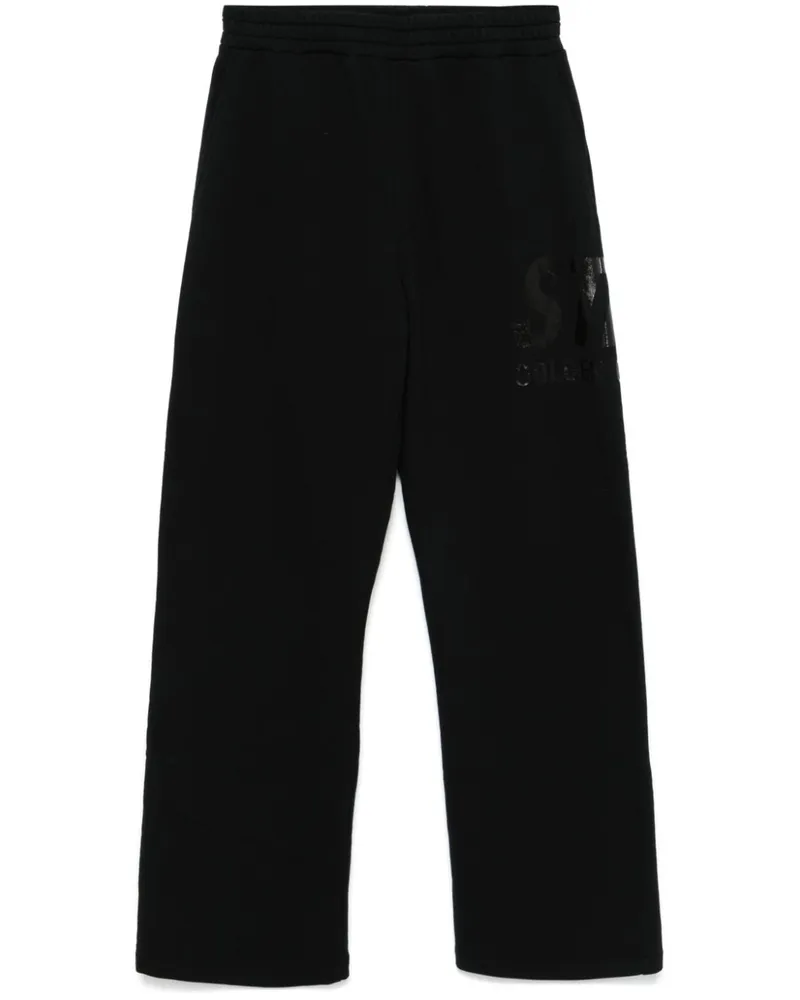 Golden Goose Jogginghose mit Logo-Print - Schwarz Schwarz
