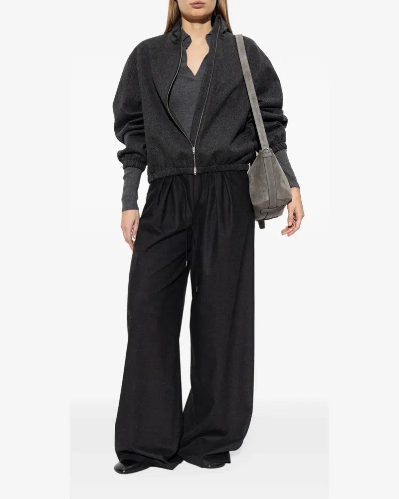 Max Mara Pullover aus Kaschmirgarn - Grau Grau
