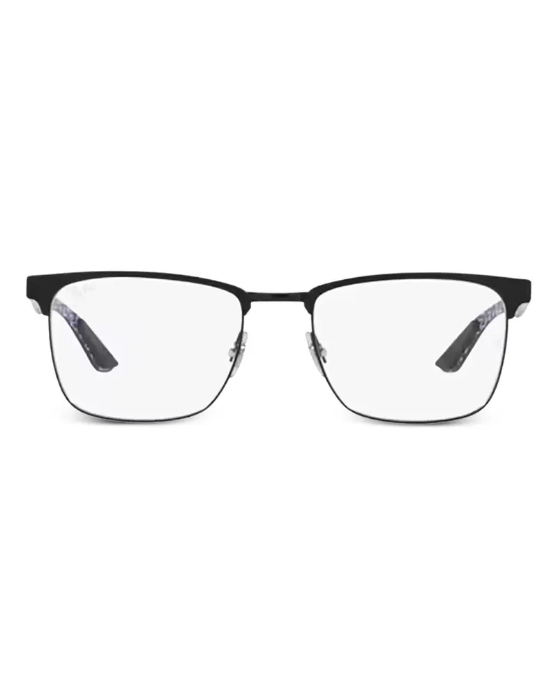 Ray Ban Brille mit eckigem Gestell - Schwarz Schwarz