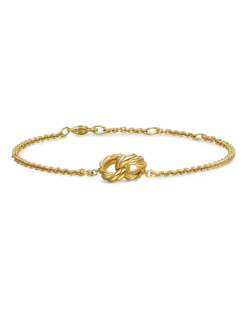 David Yurman 18kt Sculpted Cable Gelbgoldarmband (8mm Gold