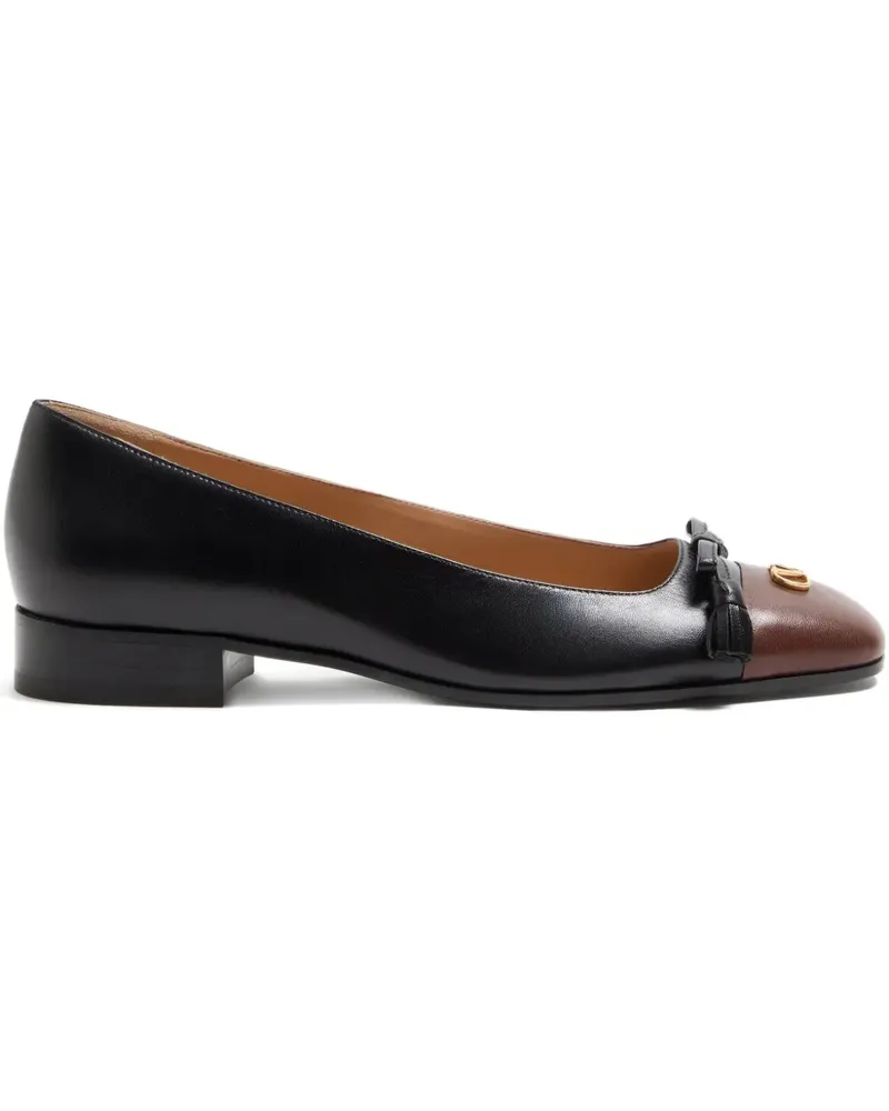 Valentino Garavani Valet du Roi Ballerinas 25mm - Schwarz Schwarz