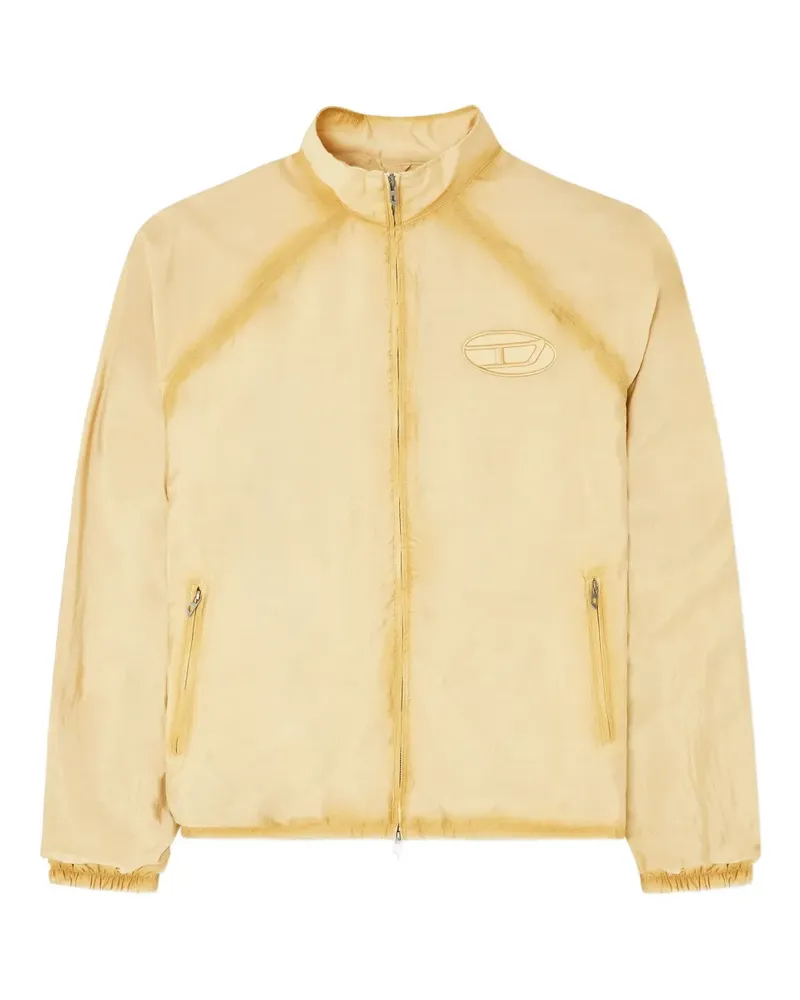 Diesel J-Henri-Souvenir Phoenix-Jacke mit Stickerei - Nude Nude