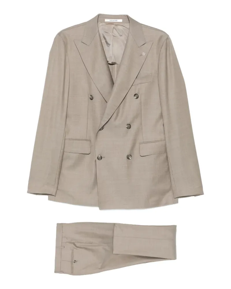 Tagliatore double-breasted suit - Nude Nude