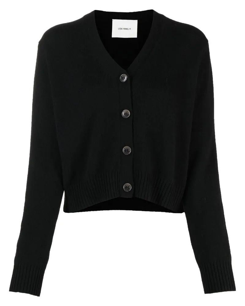 Lisa Yang Cardigan aus Kaschmir - Schwarz Schwarz