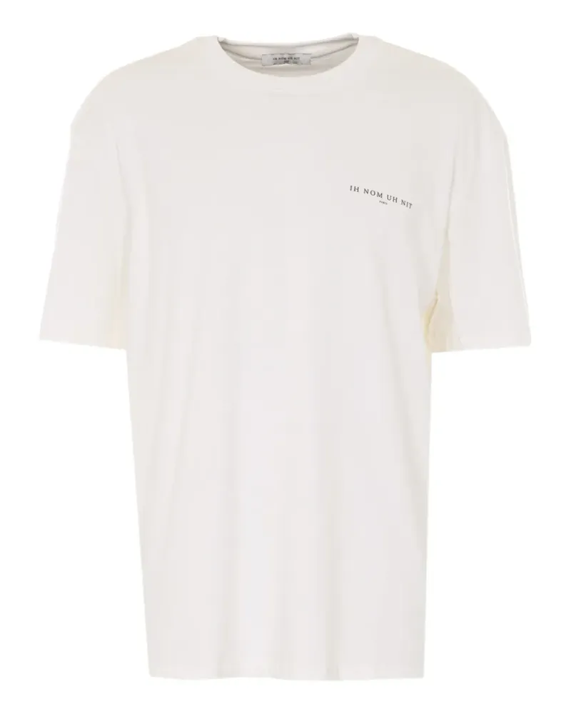 IH NOM UH NIT T-Shirt mit Print hinten - Nude Nude