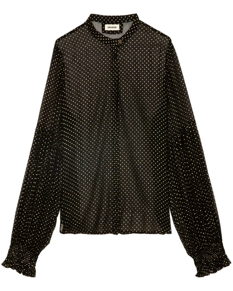 Zadig & Voltaire Tandy Bluse - Schwarz Schwarz